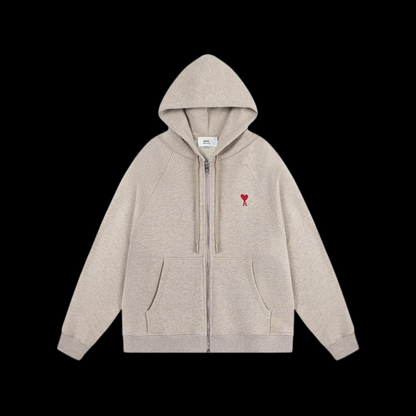 "AMI ZIP-UP"